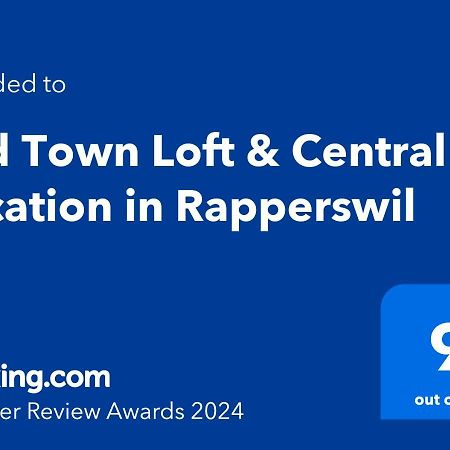 Old Town Loft & Central Location In Rapperswil Exterior foto